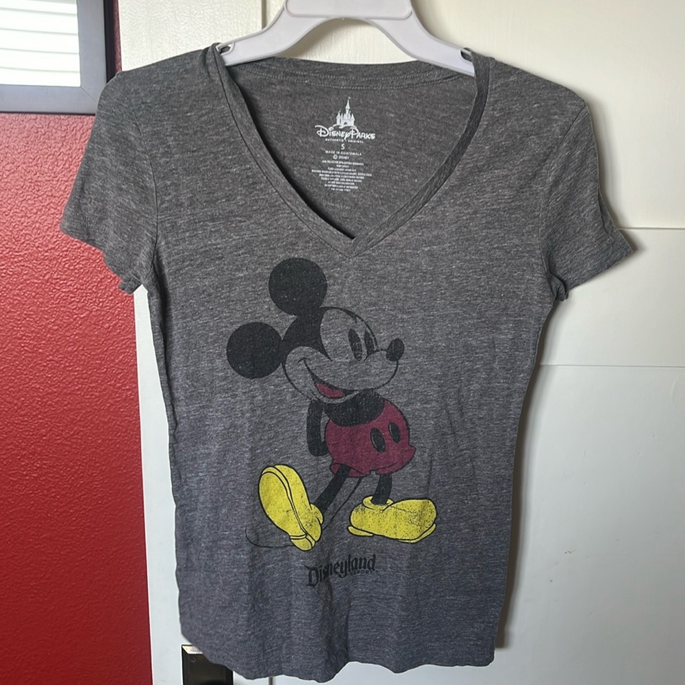 Classic Mickey Mouse V-neck t-shirt.